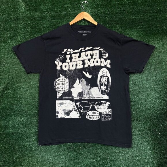 Phoebe Bridgers I Hate Your Mom Tour Tshirt size large - Picture 1 of 4
